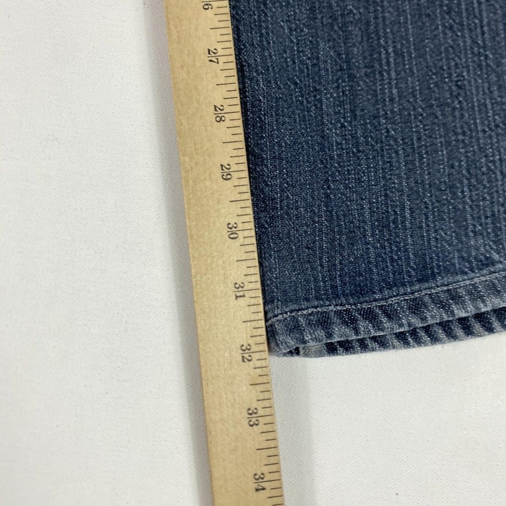 Alberto Stone T400 Modern Fit Jeans Mens 44x32 Blue Straight Leg Denim Pants - Picture 5 of 14